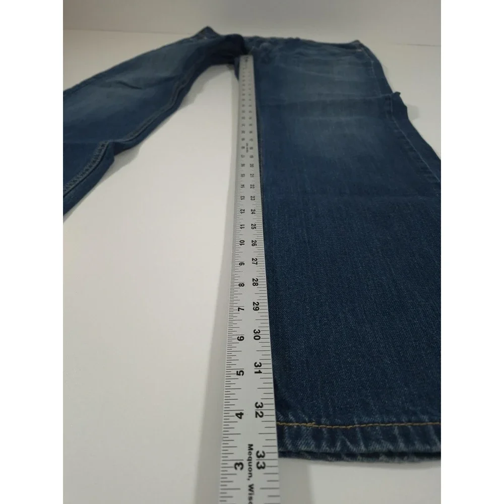 Levis 559 Relaxed Fit Jeans Mens 34x32 Blue Medium Wash Straight Leg Denim Pants